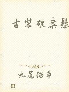 古装破案悬疑剧