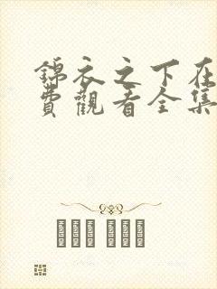 锦衣之下在线免费观看全集