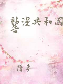 动漫共和国无广告