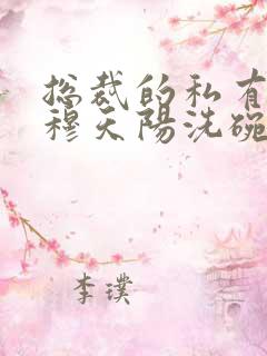 总裁的私有宝贝穆天阳洗碗