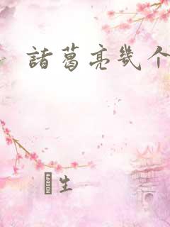 诸葛亮几个孩子