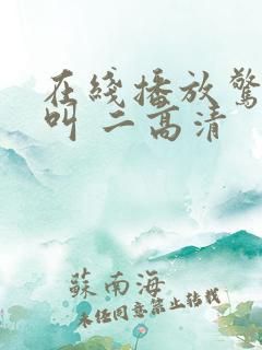 在线播放惊声尖叫 二高清 在线播放惊声尖叫 二高清