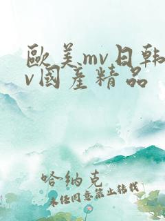 欧美mv日韩mv国产精品