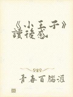 《小王子》英语读后感
