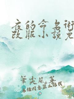夜的命名术未修改版小说免费阅读