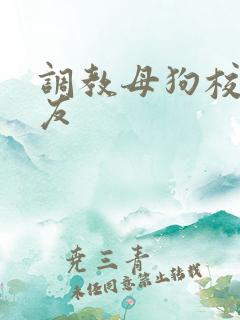 调教母狗校花女友