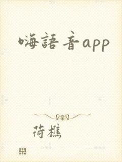 嗨语音app