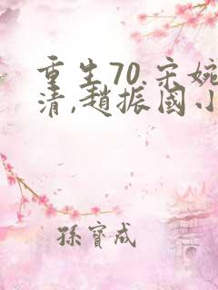 重生70.宋婉清,赵振国小说