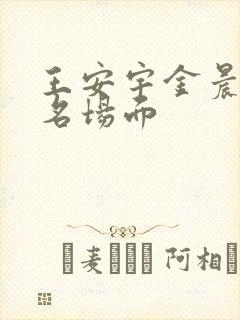 王安宇金晨吻戏名场面