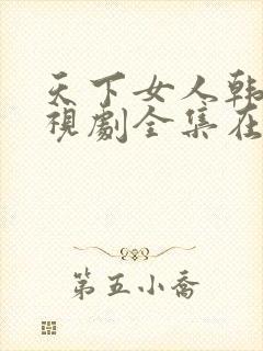 天下女人韩剧电视剧全集在线观看