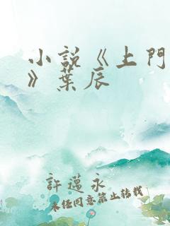 小说《上门龙婿》叶辰