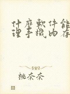 什么软件能够清理手机内存?