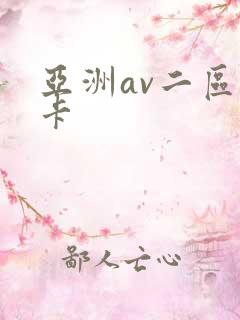 亚洲av二区不卡