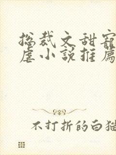 总裁文甜宠文无虐小说推荐