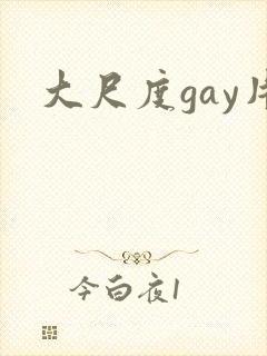 大尺度gay片