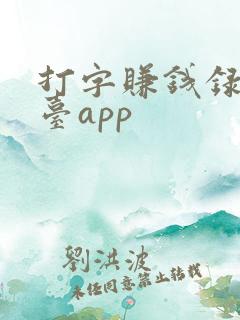 打字赚钱录入平台app