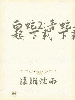 白蛇2:青蛇劫起 下载 下载
