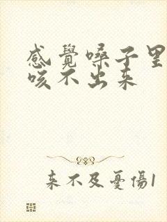 感觉嗓子里有痰咳不出来