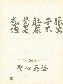 感觉肚子胀有尿但是尿不出来怎么办