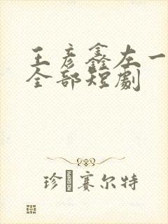 王彦鑫左一演的全部短剧