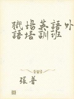 职场英语外教口语培训班