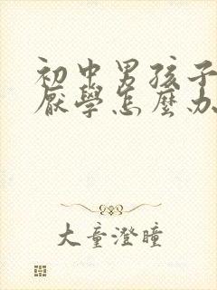 初中男孩子叛逆厌学怎么办