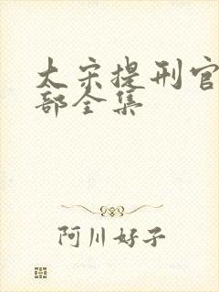 大宋提刑官第一部全集
