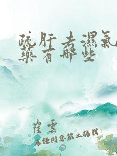 疏肝去湿气的中药有哪些