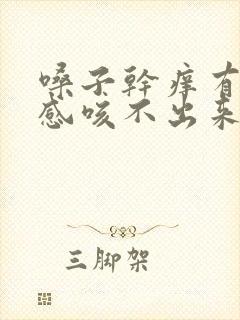 嗓子干痒有异物感咳不出来又咽不下去