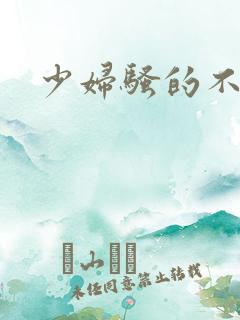 少妇骚的不行,