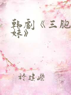 韩剧《三胞胎姐妹》