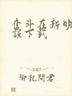 奋斗在新明朝小说下载