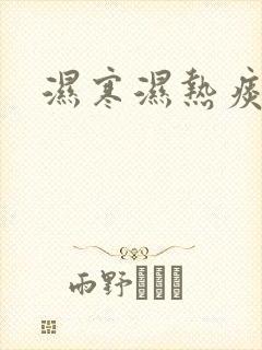 湿寒湿热痰湿