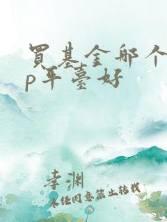买基金哪个app平台好 买基金哪个app平台好