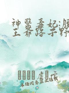 神医毒妃:腹黑王爷路子野