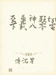 至尊神殿txt下载八零电子书