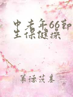 中老年66节养生保健操