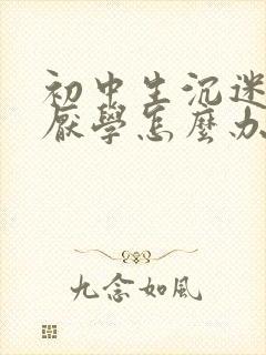 初中生沉迷游戏厌学怎么办