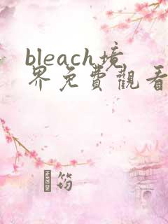bleach境界免费观看全集高清