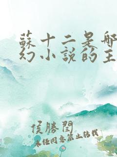 苏十二是哪部玄幻小说的主角