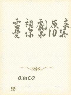 电视剧原来我很爱你第10集