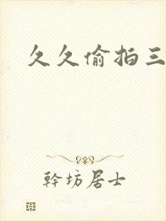 久久偷拍三区