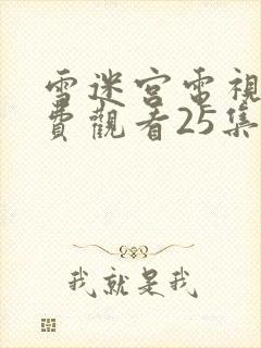 雪迷宫电视剧免费观看25集高清