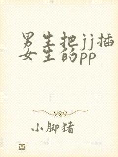 男生把jj插入女生的pp