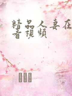精品人妻在线观看视频