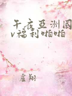午夜亚洲国产av福利啪啪