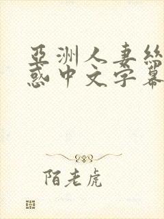 亚洲人妻丝袜诱惑中文字幕
