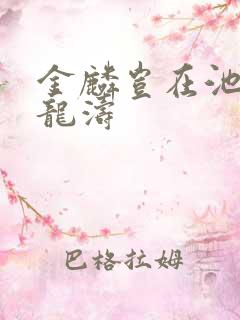 金麟岂在池中侯龙涛
