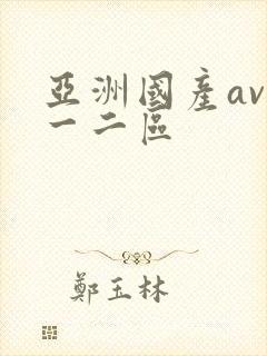 亚洲国产av精一二区