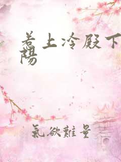 惹上冷殿下林弋阳